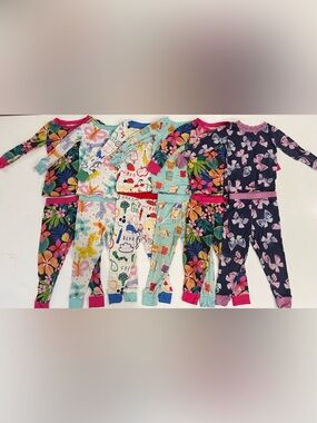 Little Sleepies Lot of 6 Sets 18-24 months